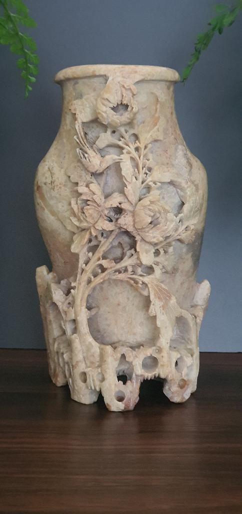 Prachtige penseelhouder/vaasje/decoratie object, antiek!, Antiek en Kunst, Antiek | Vazen, Verzenden