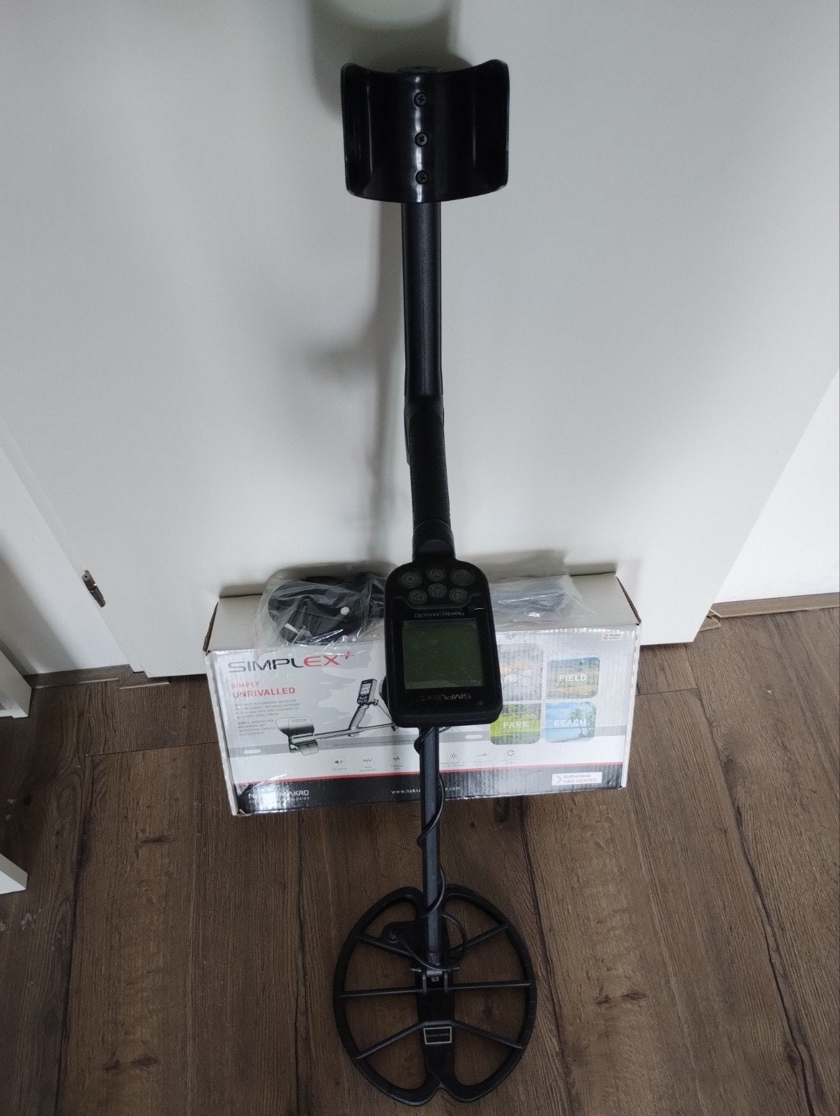 Nette Nokta Makro Simplex+ Metaaldetector!, Ophalen of Verzenden, Meer dan 30 cm, Overige merken, Instelbare gevoeligheid
