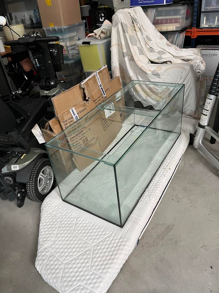Middelgroot aquarium / terarrium, Ophalen, Gebruikt, Leeg aquarium