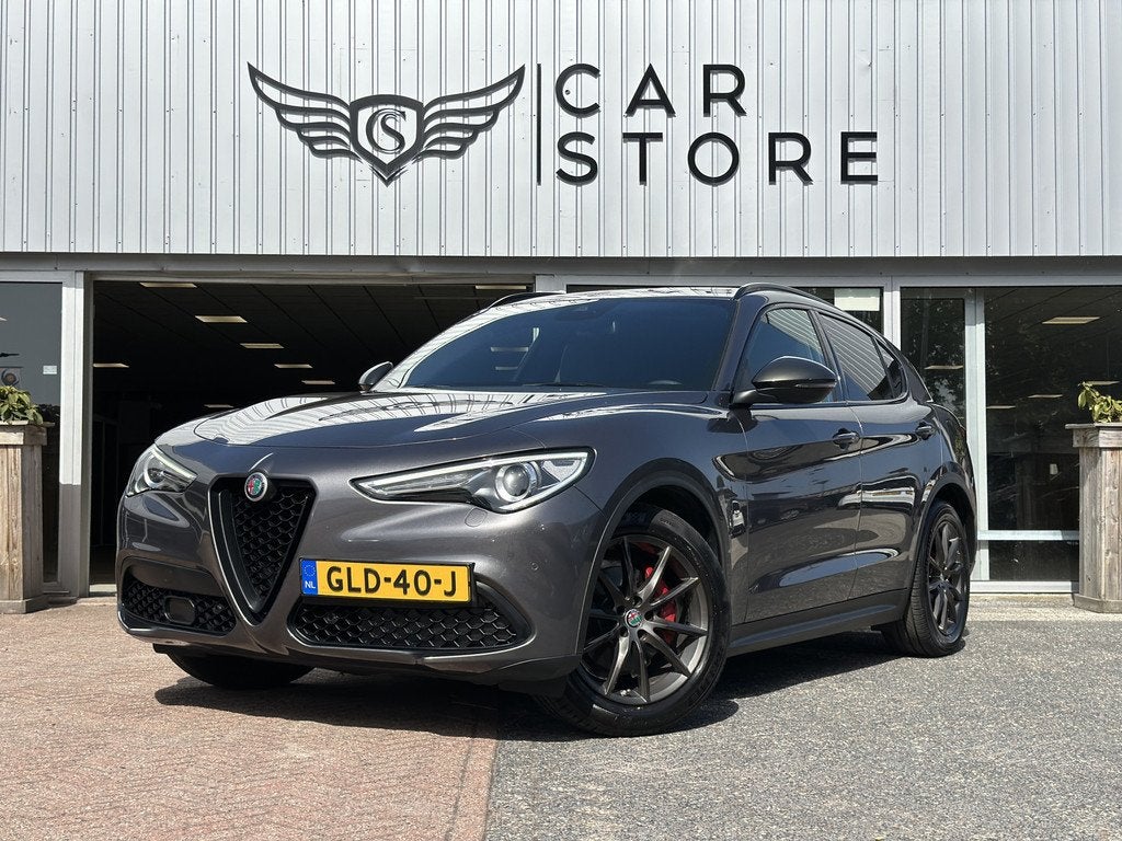 Alfa Romeo Stelvio 2.2d Veloce |LEDER|CAMERA|ACC|ELK.STOELEN, Auto's, Alfa Romeo, Automaat, Achterwielaandrijving, Gebruikt, Euro 6