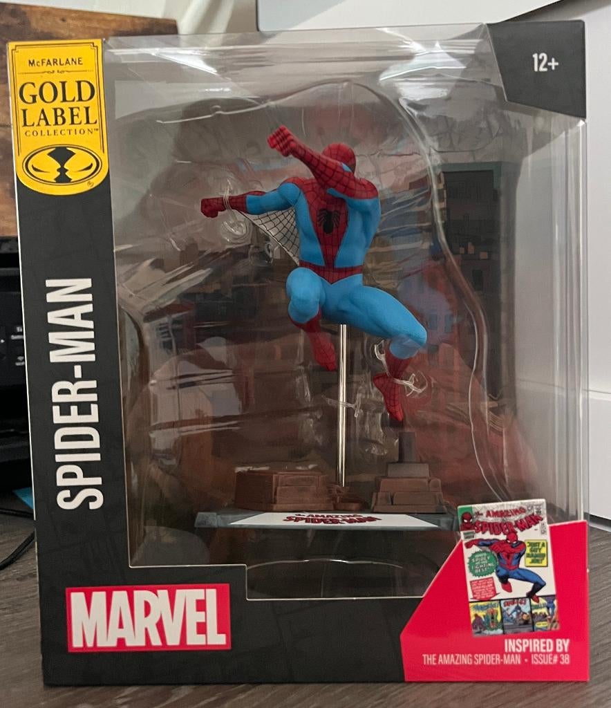 McFarlane Toys Marvel Collection Spider-man 1/10 statue, Ophalen of Verzenden, Nieuw