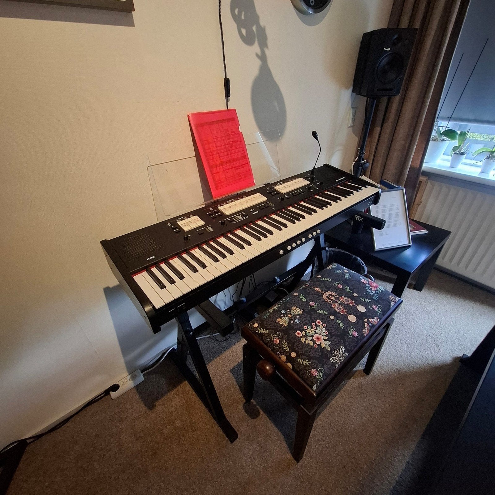 Johannus One Digitaal Orgel/Keyboard en extra's!, Muziek en Instrumenten, Zo goed als nieuw, Met standaard, 76 toetsen, Ophalen