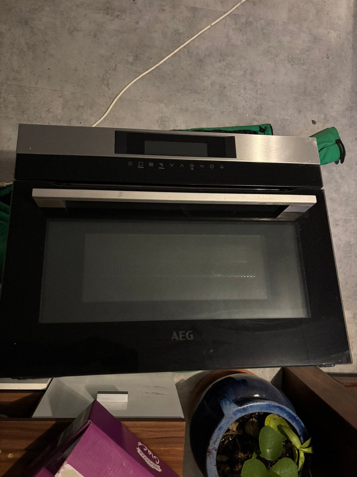 inbouw oven merk AEG., Witgoed en Apparatuur, Ovens, Ophalen, AEG, Inbouw, Combi-oven