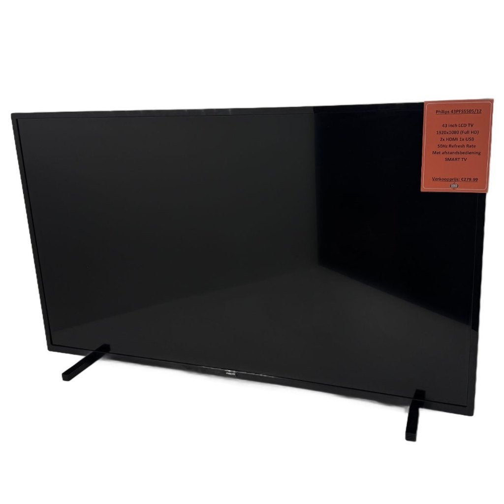 Philips 43PFS5505/12 SMART TV / Televisie | Met AB |, Ophalen, Philips, 50 Hz, Dordrecht@usedproducts.nl