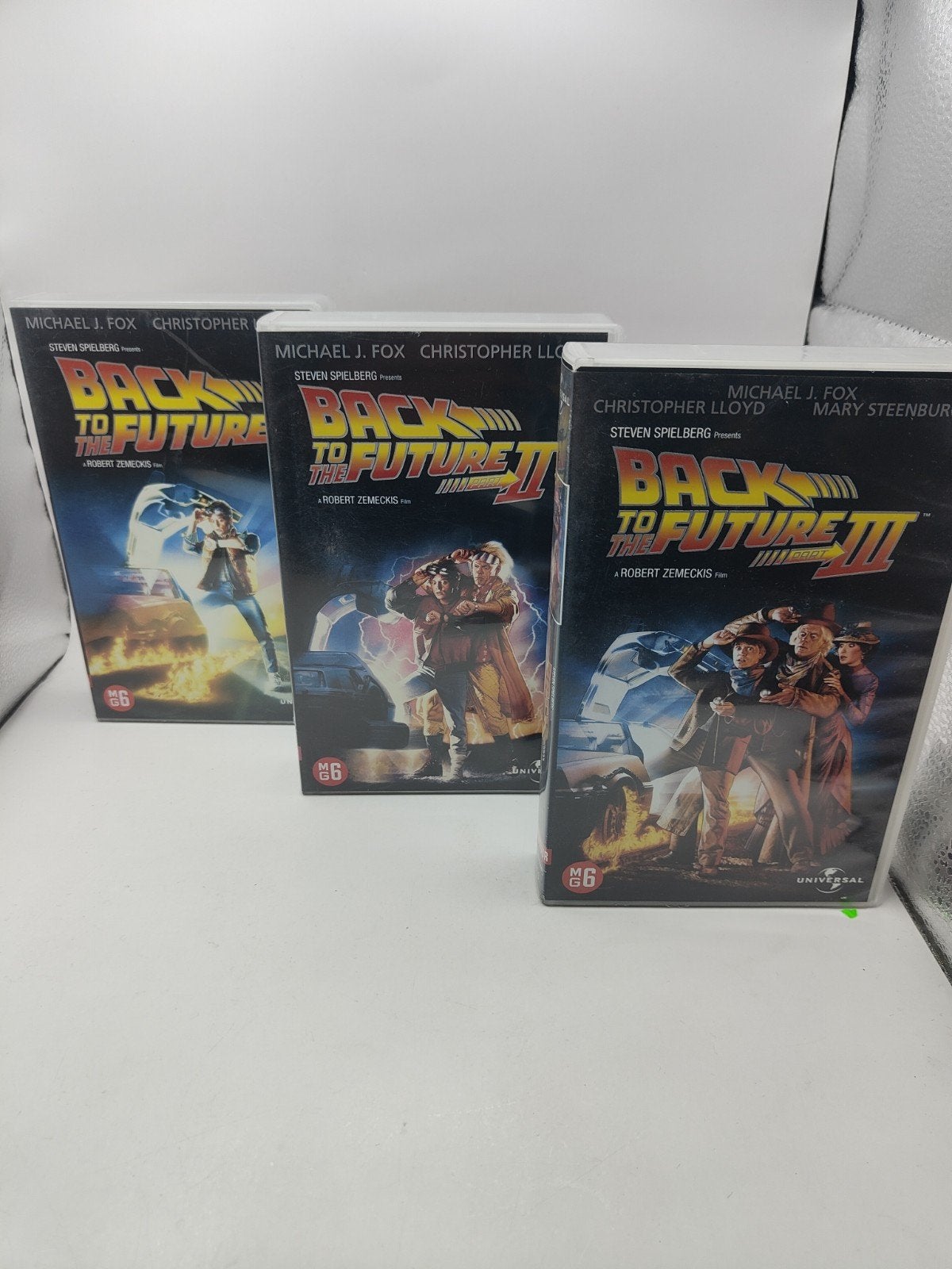 Back to the Future VHS set - Deel 1, 2 en 3, Boxset, Science Fiction en Fantasy, Ophalen of Verzenden, Vanaf 6 jaar