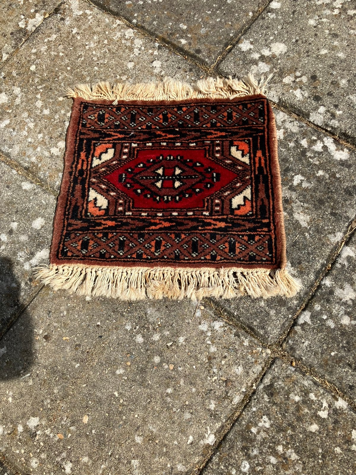 Tafelkleedje ca. 31 x 34cm, Ophalen