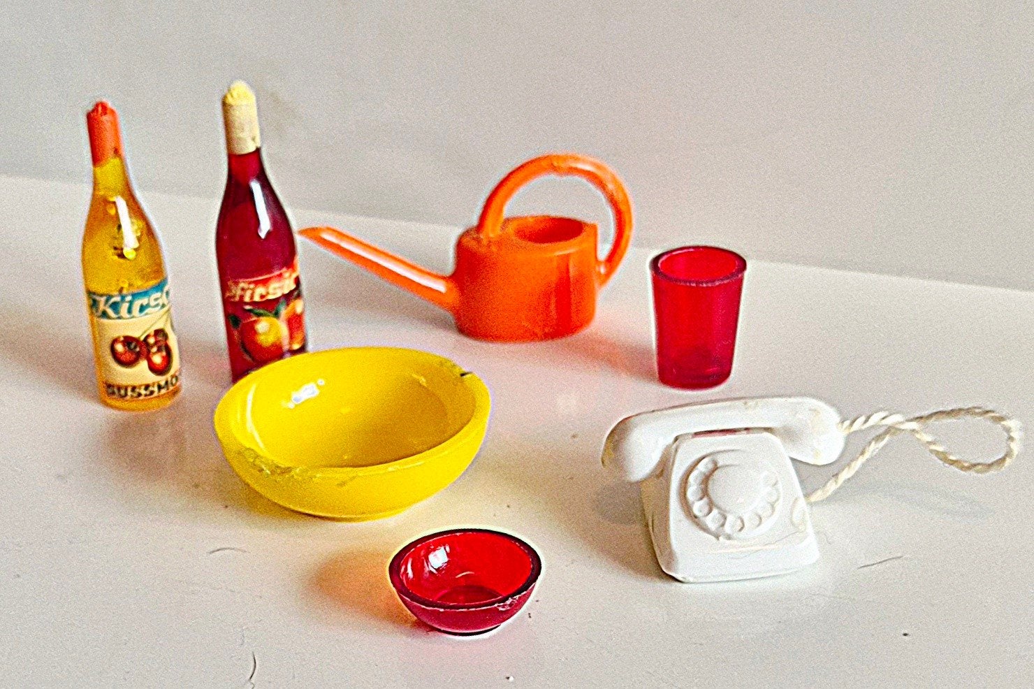Vintage Bodo Hennig poppenhuis spulletjes keuken retro, Ophalen of Verzenden, Gebruikt, Gebruiksvoorwerp