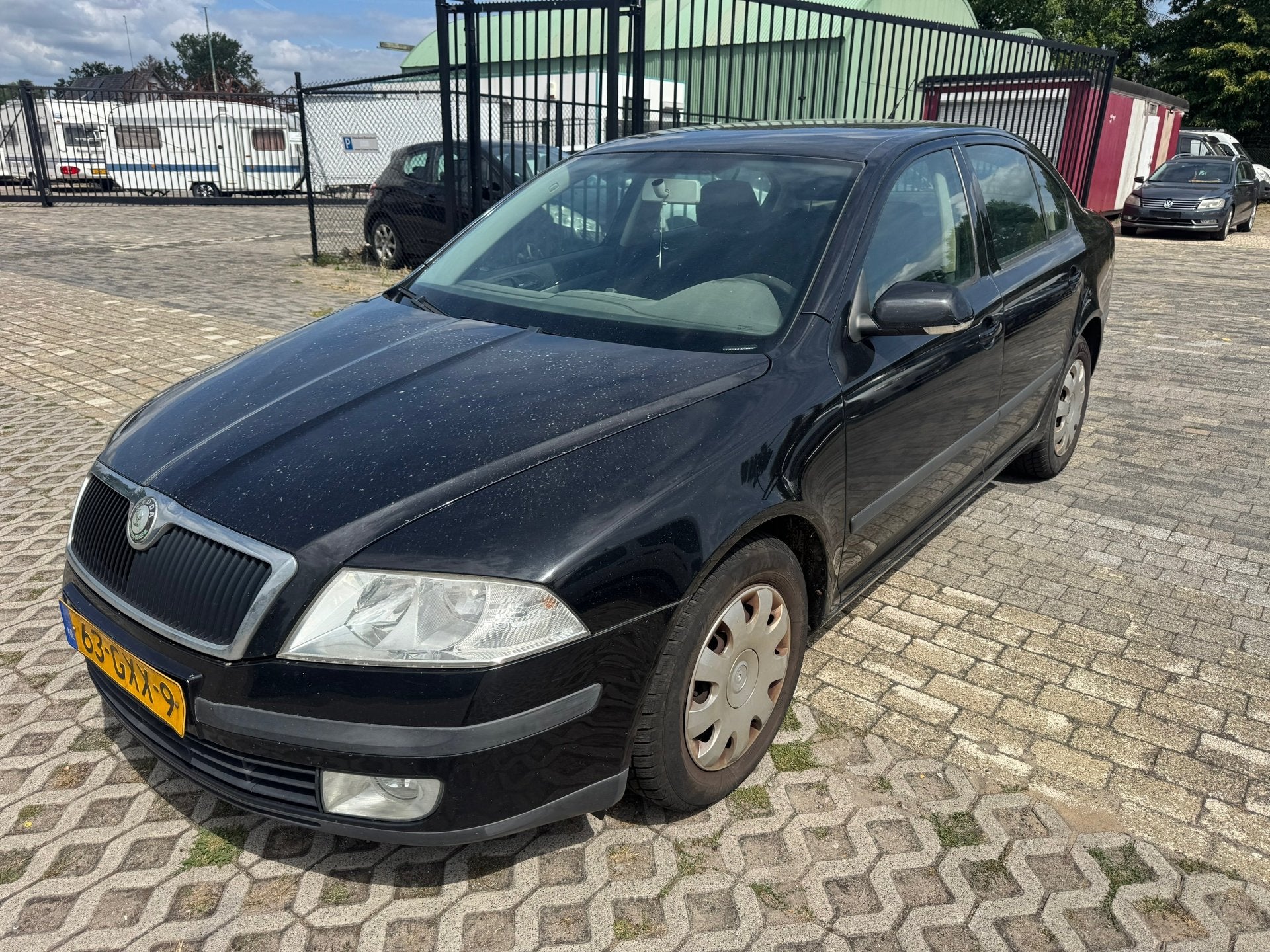 Skoda Octavia 1.9 TDI Ambiente, Auto's, Skoda, Voorwielaandrijving, Gebruikt, 4 cilinders, Zwart