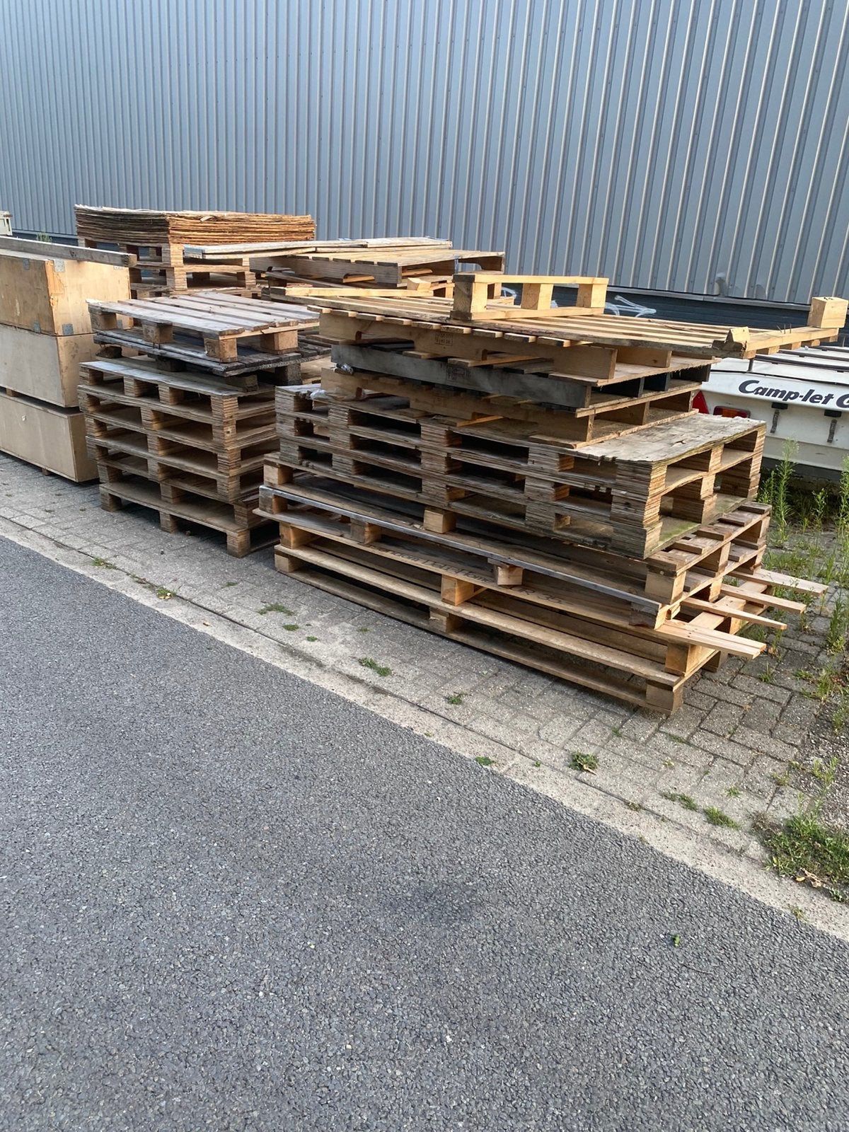 GRATIS vuren hout pallets europallets brandhout, Doe-het-zelf en Verbouw, Hout en Planken, Ophalen, Zo goed als nieuw, 50 mm of meer