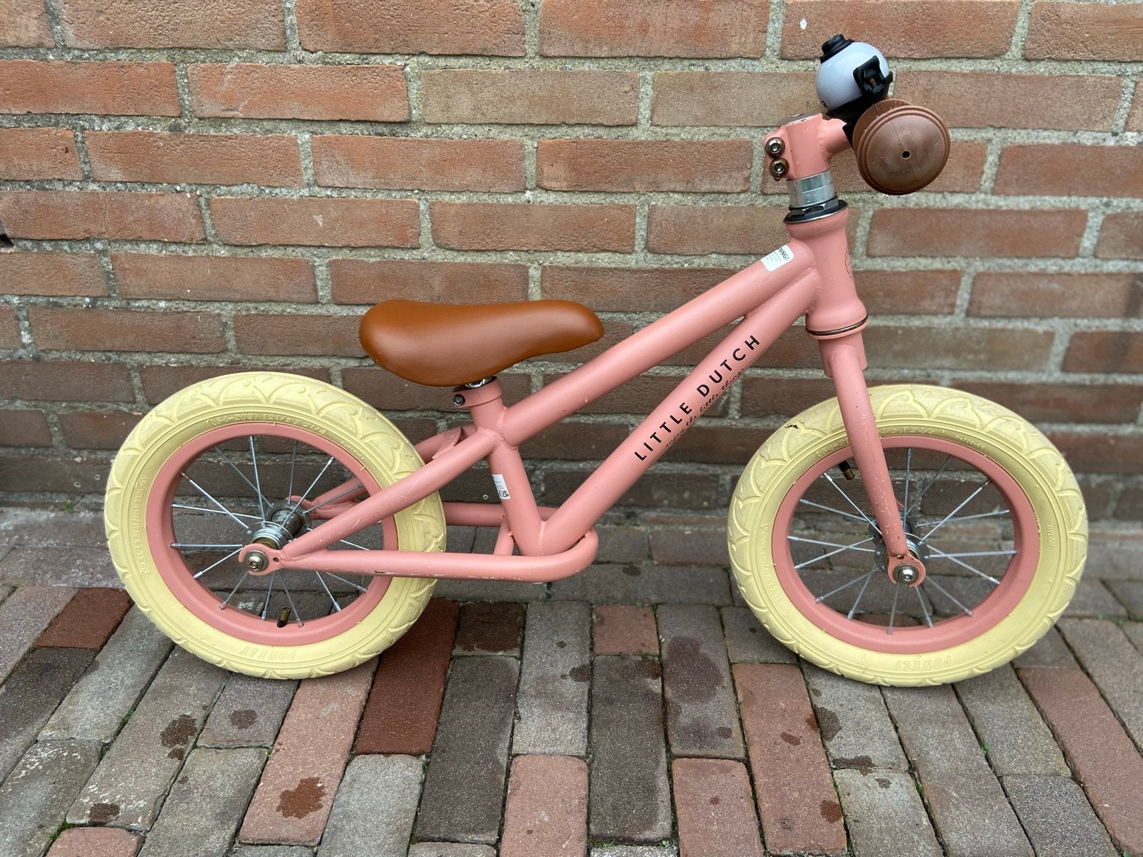 Little Dutch loopfiets - Roze, Fietsen en Brommers, Ophalen, Gebruikt, Minder dan 16 inch