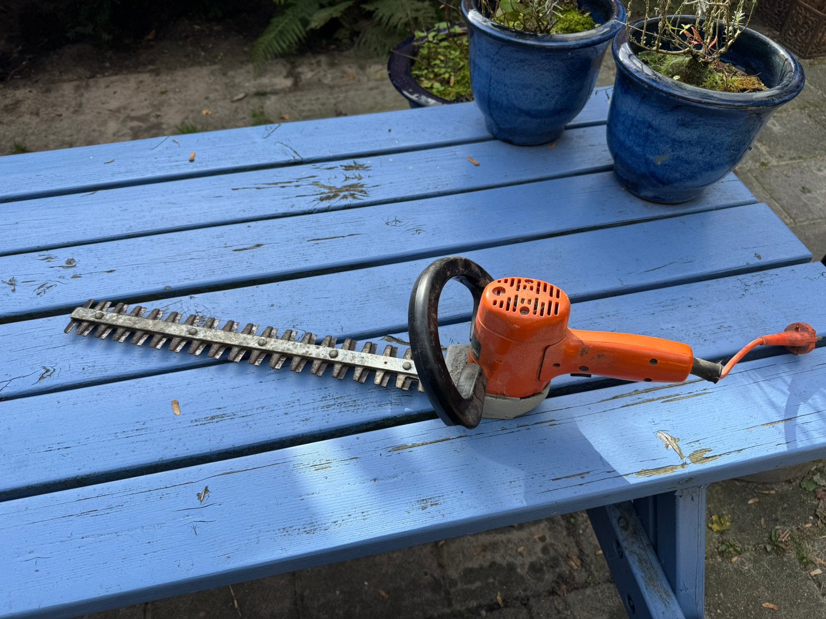 Heggenschaar van Black & Decker, Ophalen, Gebruikt, Elektrisch