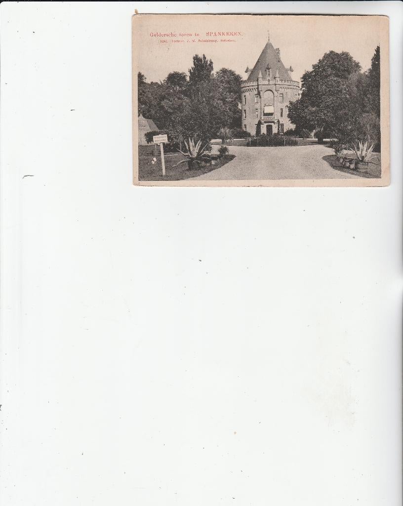dieren- geldersche toren spankeren, Ophalen of Verzenden, 1960 tot 1980, Gelderland