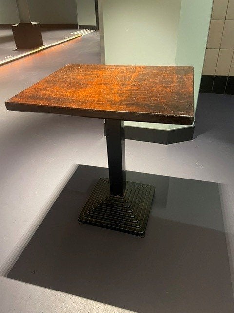 tafel, Ophalen, Gebruikt, 50 tot 100 cm, Tot twee personen