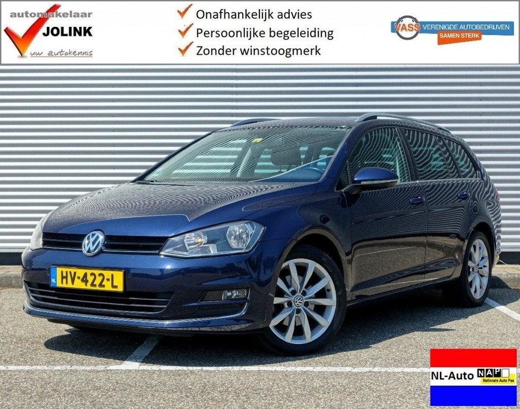Volkswagen GOLF Variant 1.4 TSi Connected Bns Ed. I NL-Auto, 125 pk, Gebruikt, Euro 6, 4 cilinders