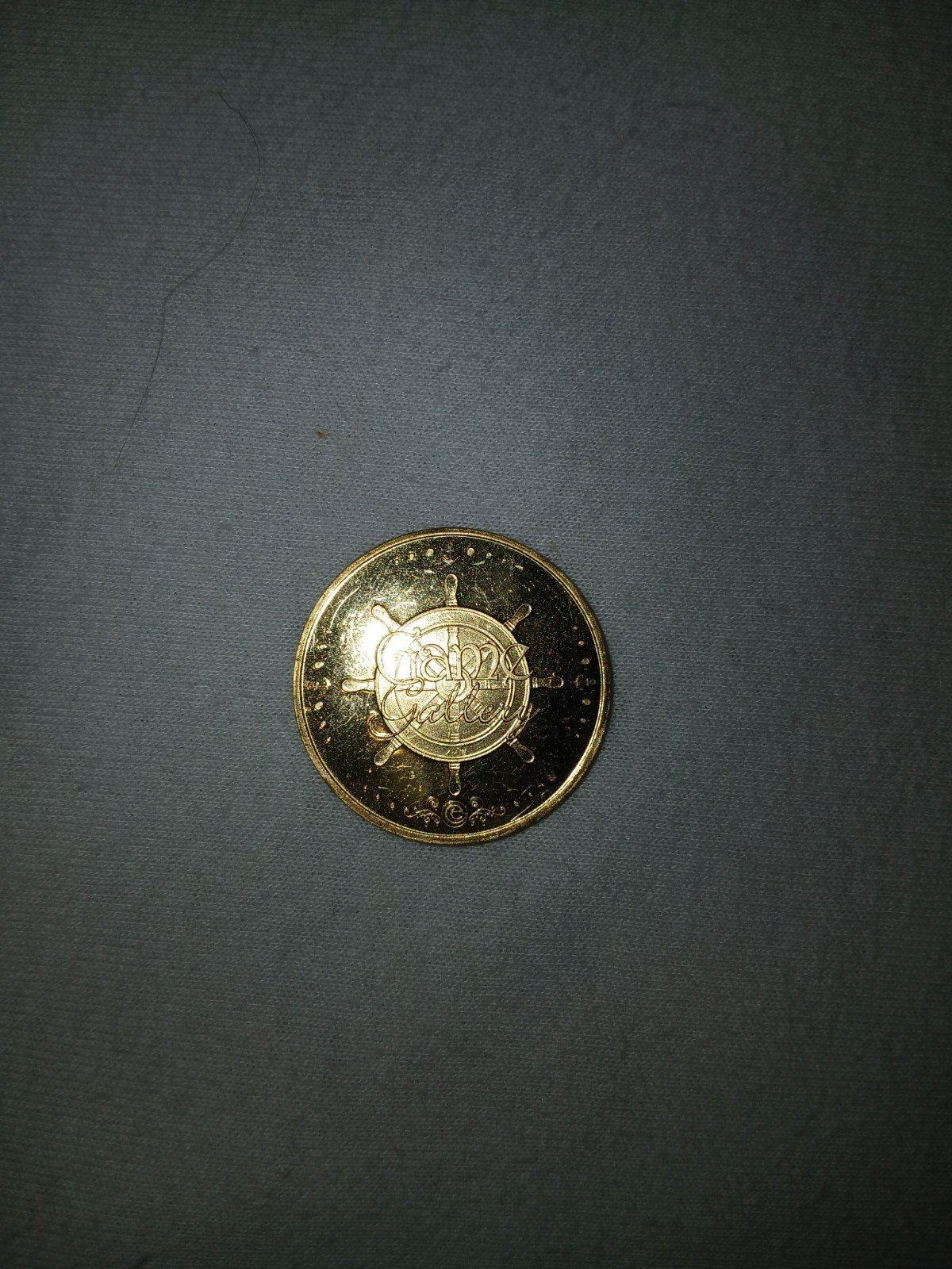 Gouden munt met schip en stuurwiel, Ophalen, Koningin Beatrix, Losse munt, Goud