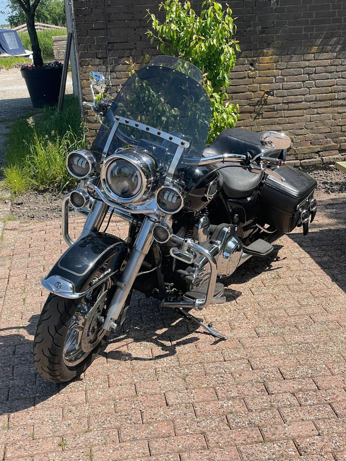 Echt een mooie road king met volledig led verlichting, Motoren, Motoren | Harley-Davidson, Particulier, Overig, meer dan 35 kW