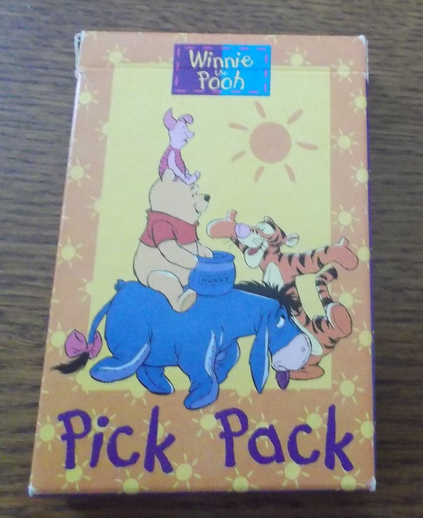 Kaartspel Disney Winnie the Pooh Pick Pack, Ophalen, Zo goed als nieuw, Disney