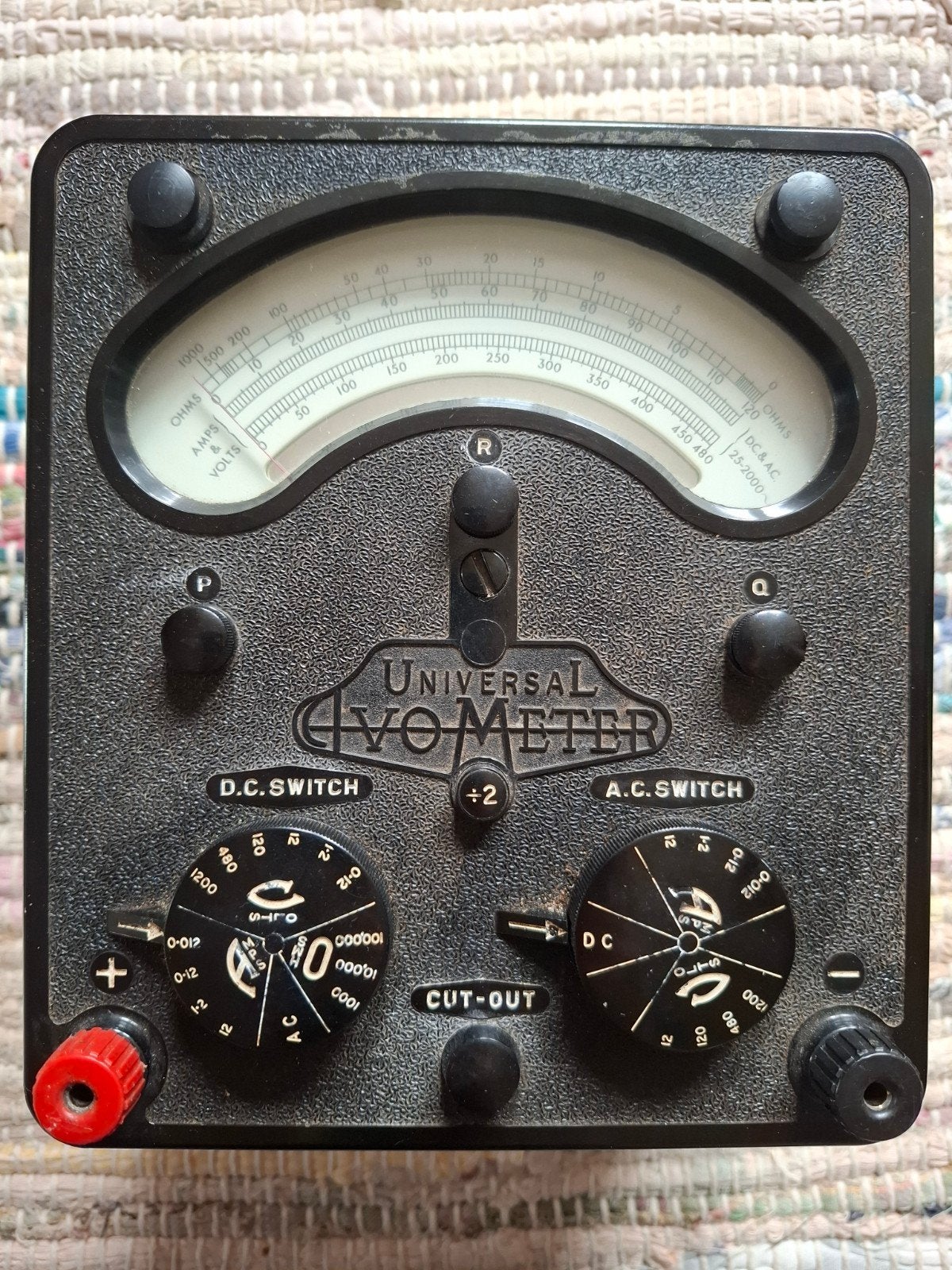 Vintage Universal AVO meter Model 40 - Multimeter, Ophalen of Verzenden