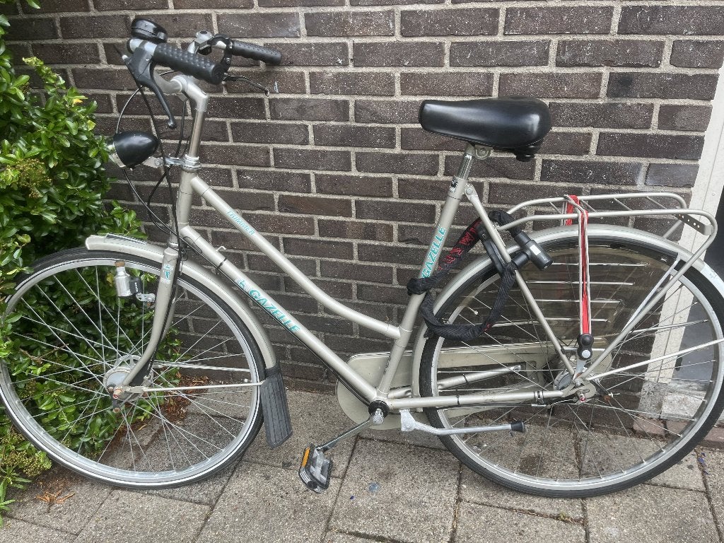 damesfiets, Fietsen en Brommers, Fietsen | Dames | Damesfietsen, Gebruikt, Versnellingen, Gazelle, Trommelrem