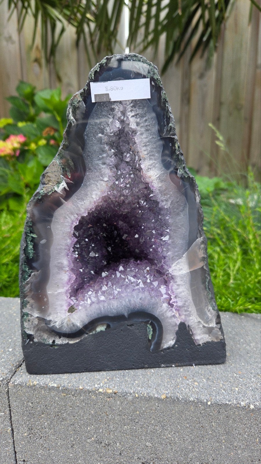 Prachtige amethist geode Brazilië GRATIS VERZENDING