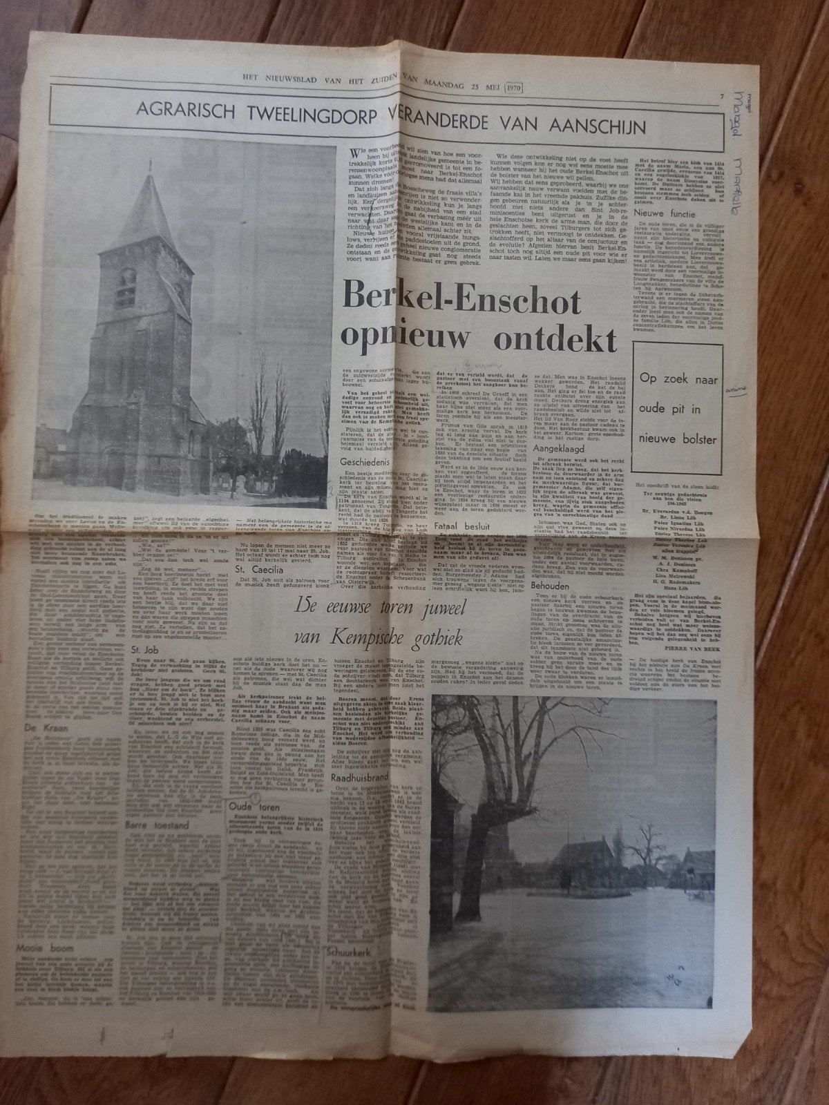 Berkel-Enschot, Ophalen of Verzenden, Tijdschrift