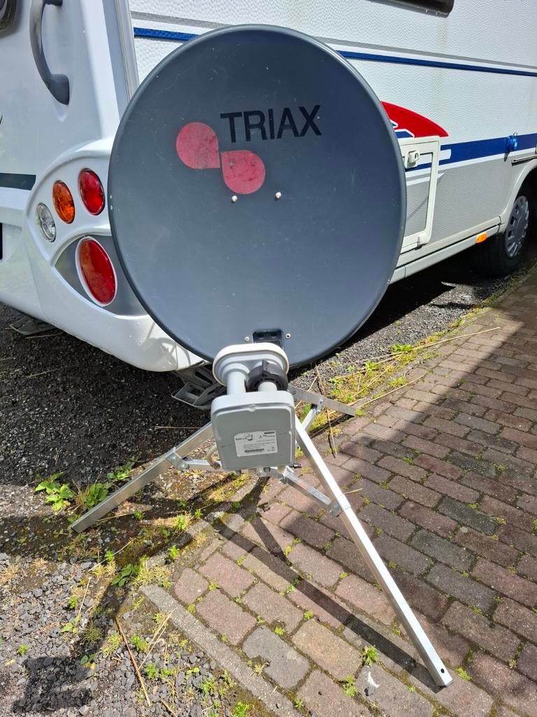 Triax schotelantenne voor op de camping, Ophalen, Gebruikt, (Schotel)antenne, Overige merken