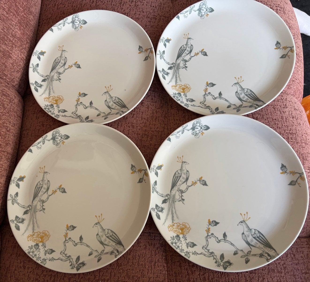 4 Vivo (Villeroy & Boch) limited edition dinerborden, Vivo, Ophalen of Verzenden, Zo goed als nieuw, Bord(en)
