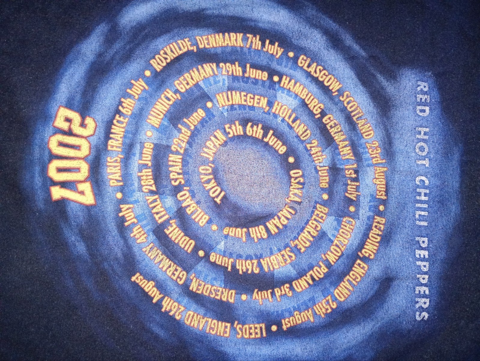 Vintage band T-shirts: Led Zeppelin, Foo Fighters, RHCP  (L), Kleding | Heren, T-shirts, Ophalen, Maat 52/54 (L), Zwart, Gedragen