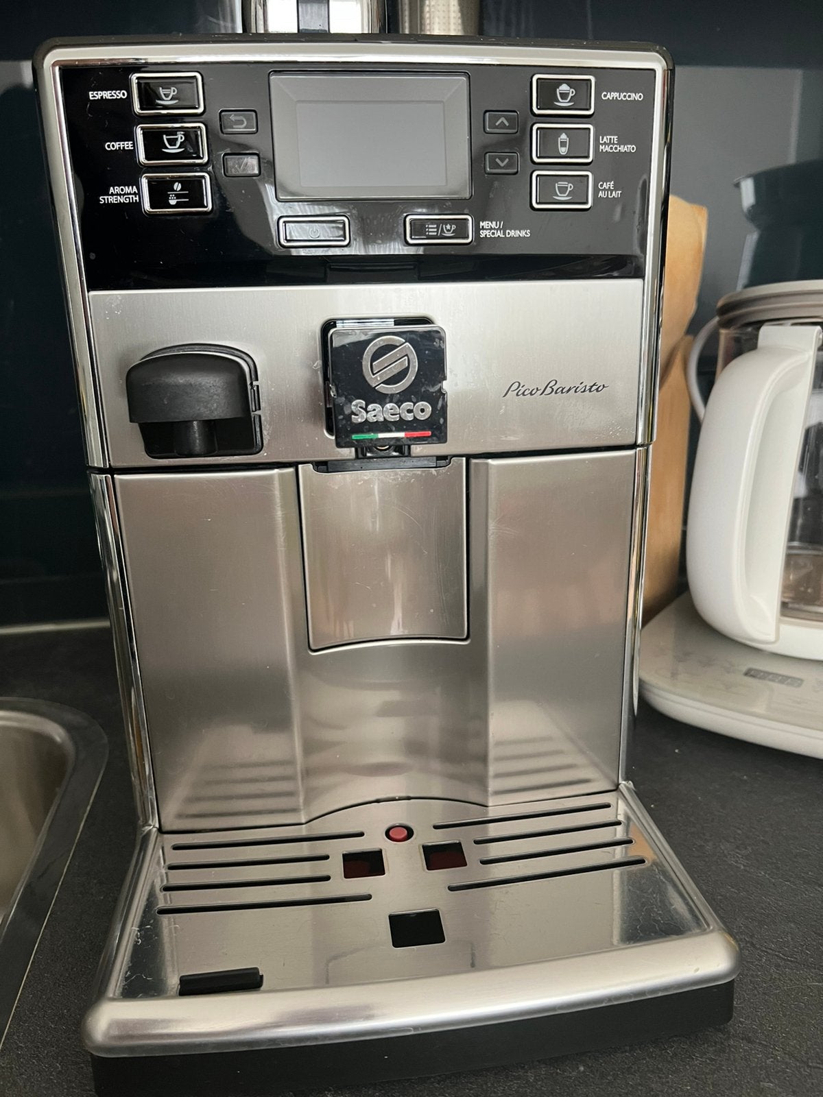 Saeco PicoBaristo Volautomatische koffiemachine - €150, Witgoed en Apparatuur, Koffiezetapparaten, Ophalen, Zo goed als nieuw