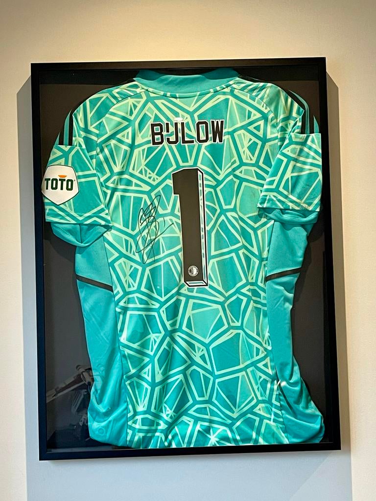 Uniek MatchWorn Justin Bijlow Feyenoord Benefietshirt 2022, Verzamelen, Sportartikelen en Voetbal, Ophalen of Verzenden, Gebruikt