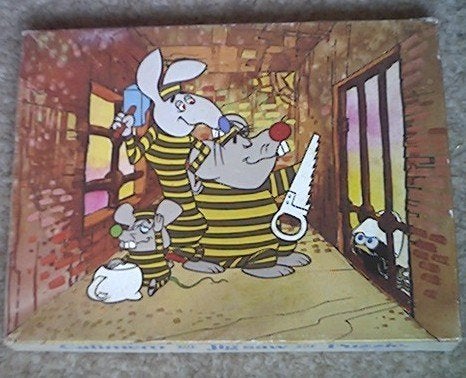 Oude CALIMERO legpuzzel in de GEVANGENIS 63 st uit 1972, Ophalen of Verzenden