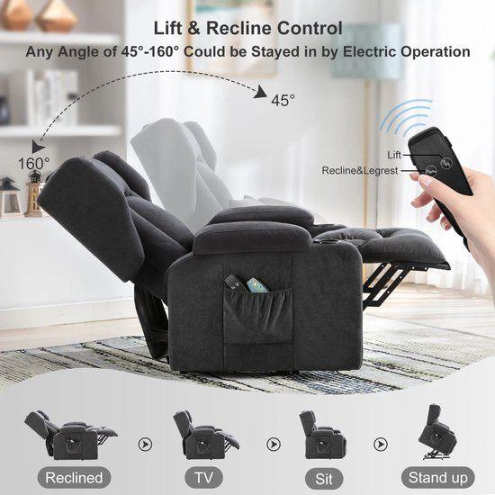 Relaxfauteuil Set – Relaxstoel – TV-fauteuil, Corvance B.V., Verzenden, Nieuw, Corvancebol@gmail.com