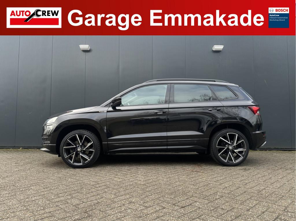Skoda Karoq 1.5 TSI ACT Sportline Business | Digital dashbor, 12 maanden, Stof, 4 cilinders, Zwart