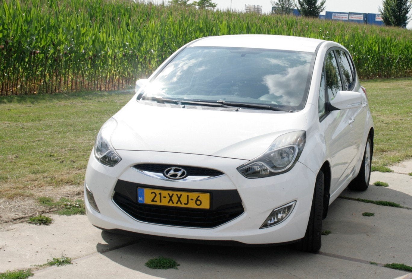 Hyundai iX20 1.6 Cvvt AUT 2012 Wit, Auto's, 1169 kg, 1591 cc, 4 cilinders, Wit