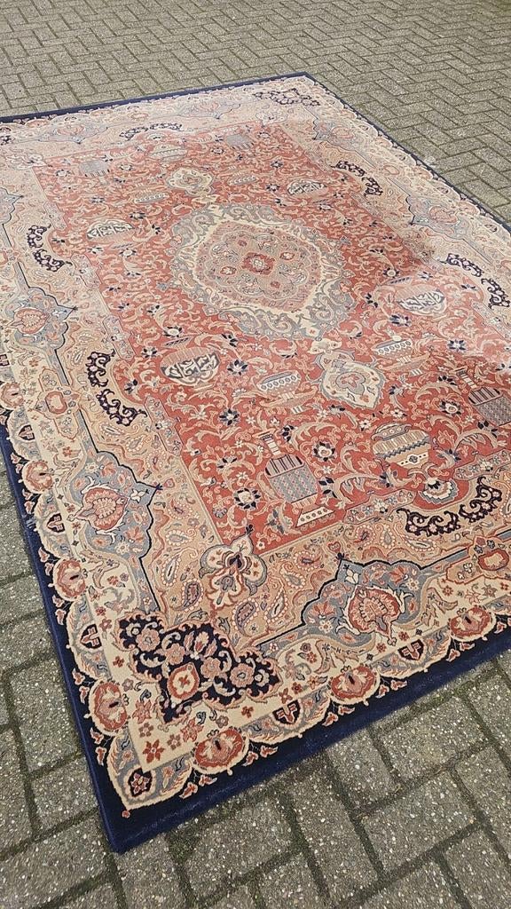 Prachtig groot vintage Perzisch wollen tapijt 300x200!, Perzisch, 200 cm of meer, Ophalen of Verzenden, Zo goed als nieuw