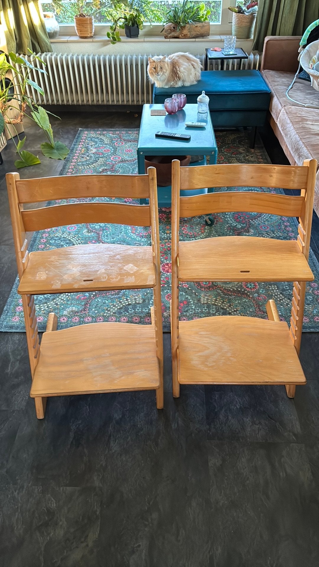 Stokke trip trap stoelen