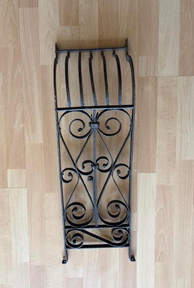 Mooi decoratief smeedijzeren rek, Ophalen of Verzenden