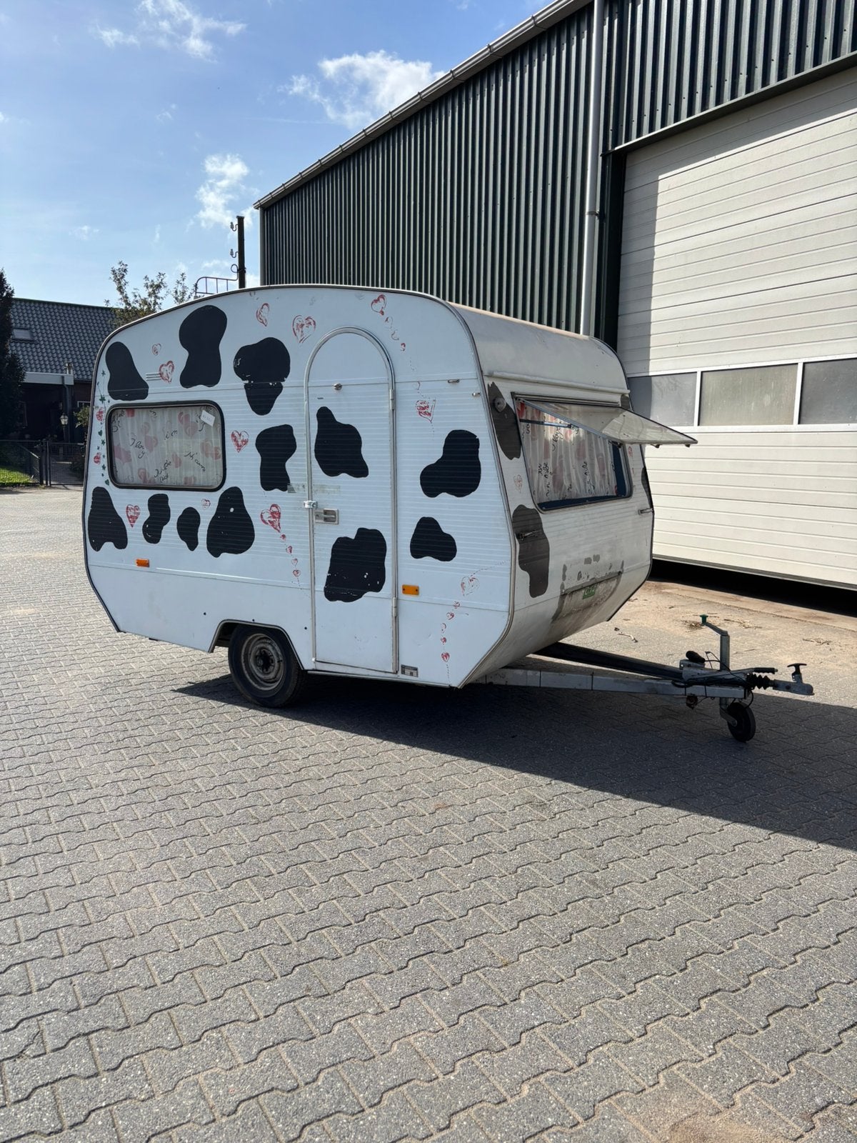 Goede 2/3 persoons festivalcaravan te koop! Onder 750kilo, Caravans en Kamperen, Ophalen, Zo goed als nieuw