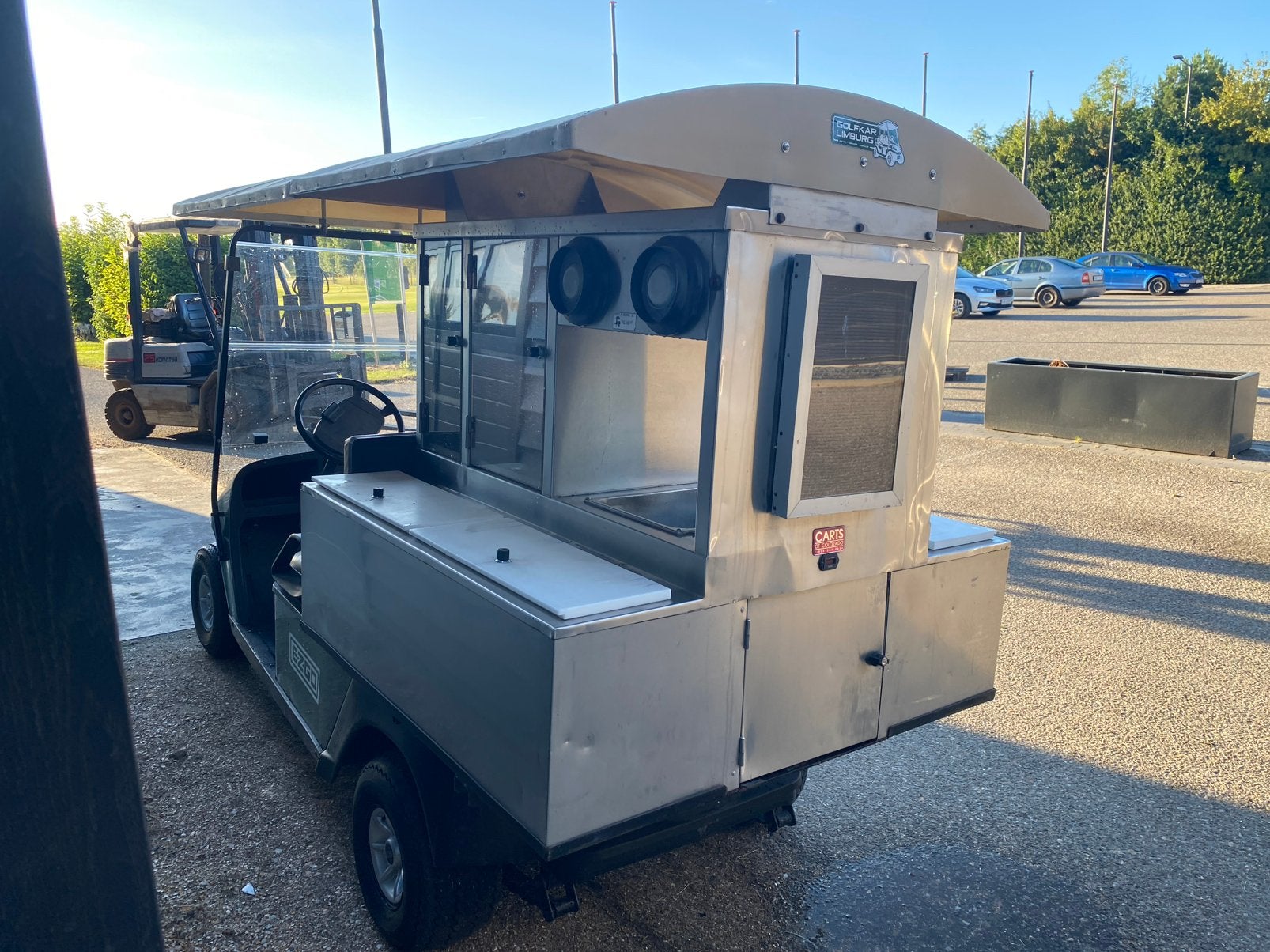 Ezgo Golfkar - Mobiele Bar / Cateringwagen, Ophalen