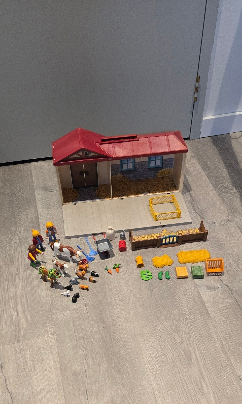 Playmobil inklapbare boerderij, Ophalen, Nieuw