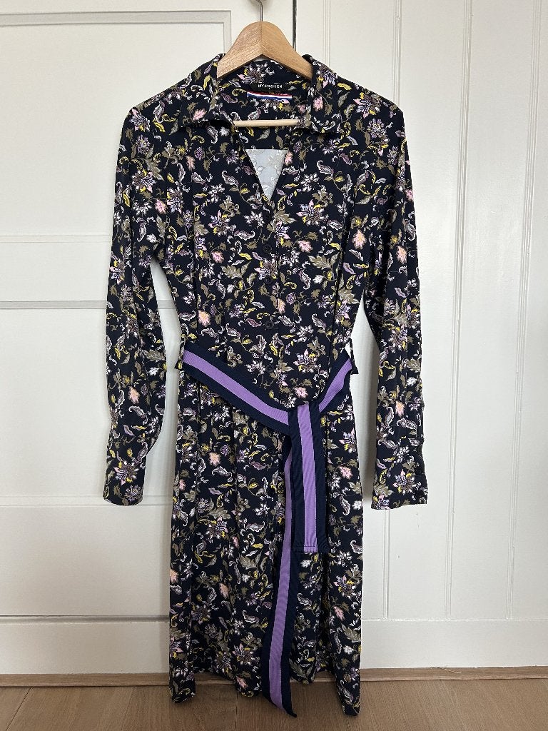 Jurk My-Pashion - mt L, Maat 38/40 (M), Blauw, Ophalen of Verzenden, Zo goed als nieuw