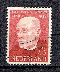 Nederland 1954 nr. 643 H.P. Berlage Architect GEST2, Verzenden, Gestempeld, Overige thema's
