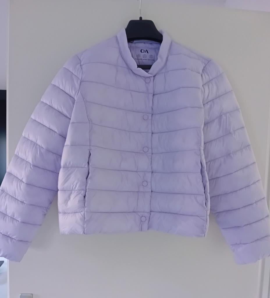 Nieuw! Leuke lichtgewicht winterjas van C&A, Maat 48, Paars, Maat 46/48 (XL) of groter, Nieuw, Ophalen of Verzenden