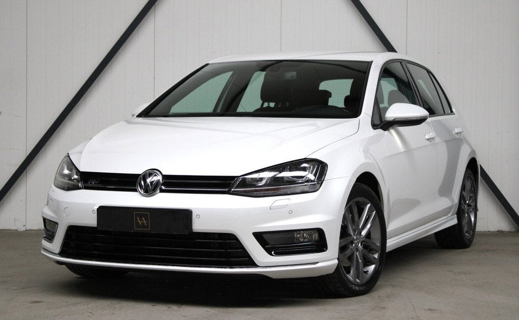 Volkswagen Golf 1.4 TSI 3X R-Line l Xenon l LED l LEDER, Gebruikt, Zwart, 4 cilinders, Golf