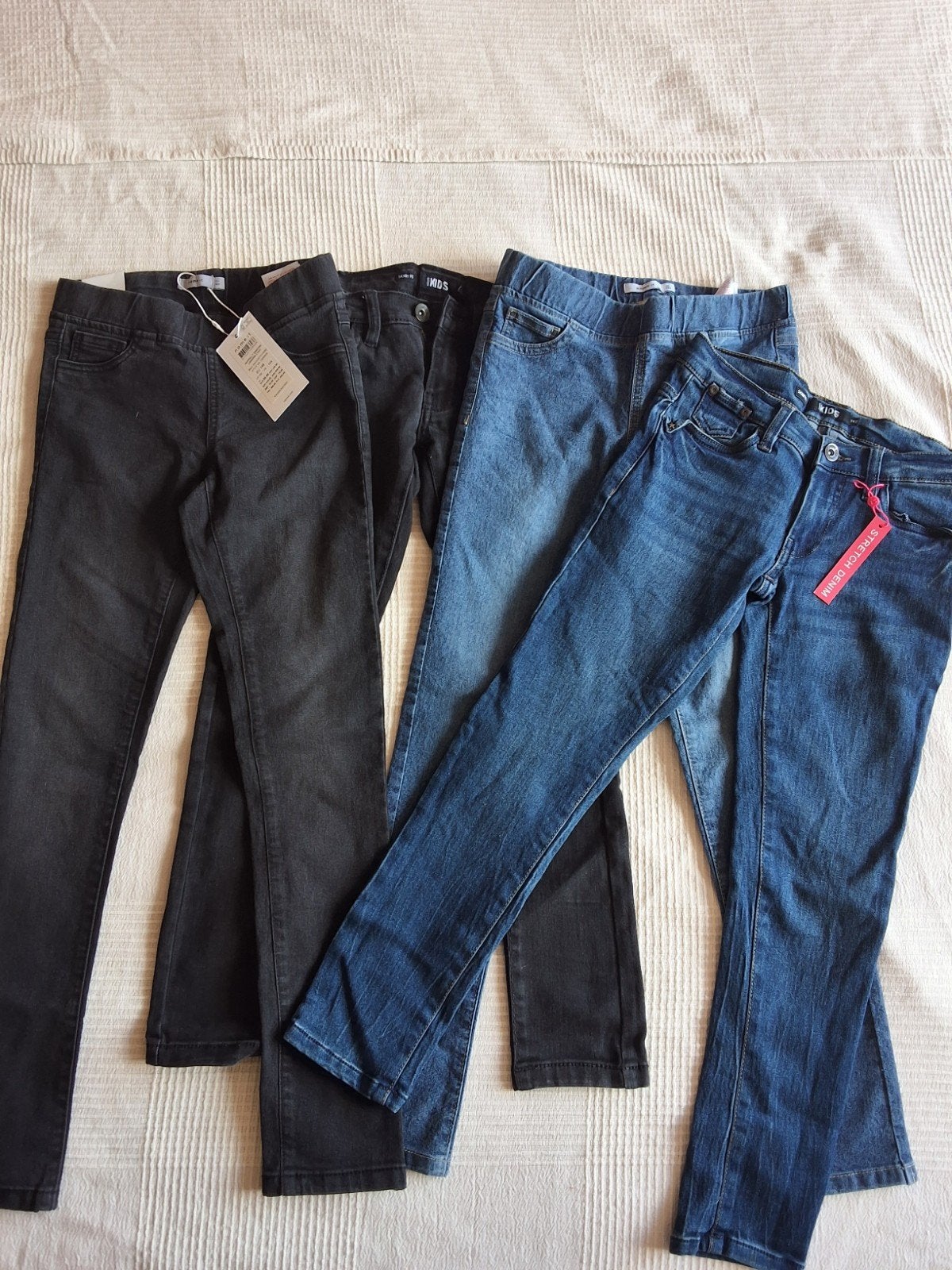 4 Skinny Fit Broeken Maat 140 (Name It & Ter Stal), Broek, Jongen of Meisje, Nieuw, Ophalen of Verzenden