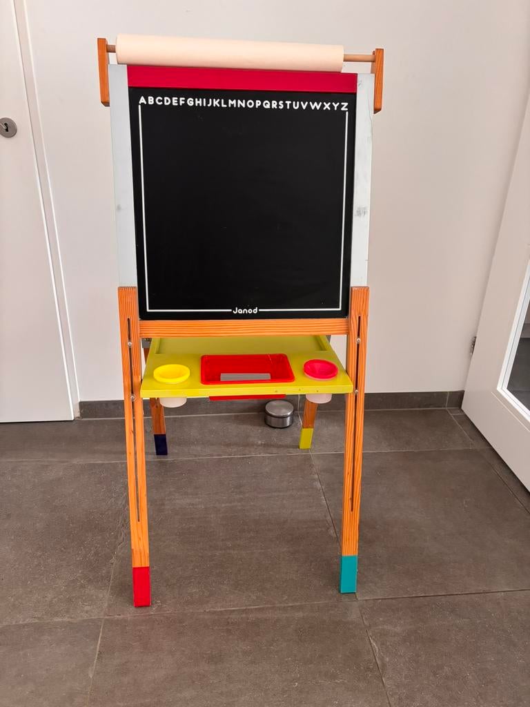 Schoolbord van Janod - krijtbord - whiteboard, Ophalen, Gebruikt