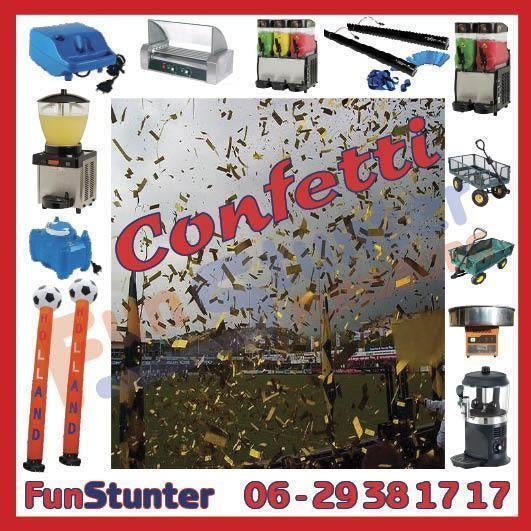 Confetti Slow Fall Flame proof alle kleuren de Goedkoopste!, Ophalen, Nieuw, Versiering, Abraham of Sarah