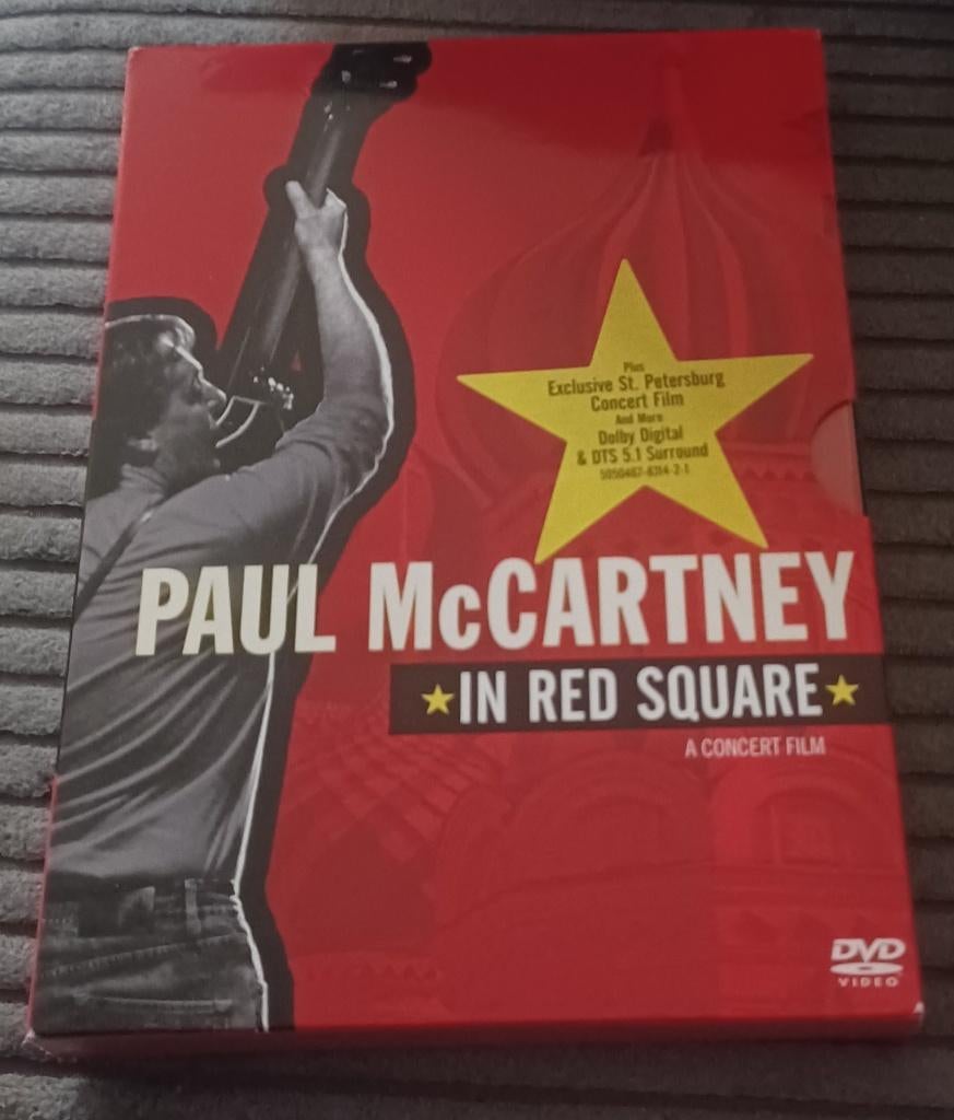 Paul McCartney dvd in red square, Alle leeftijden, Ophalen of Verzenden, Zo goed als nieuw