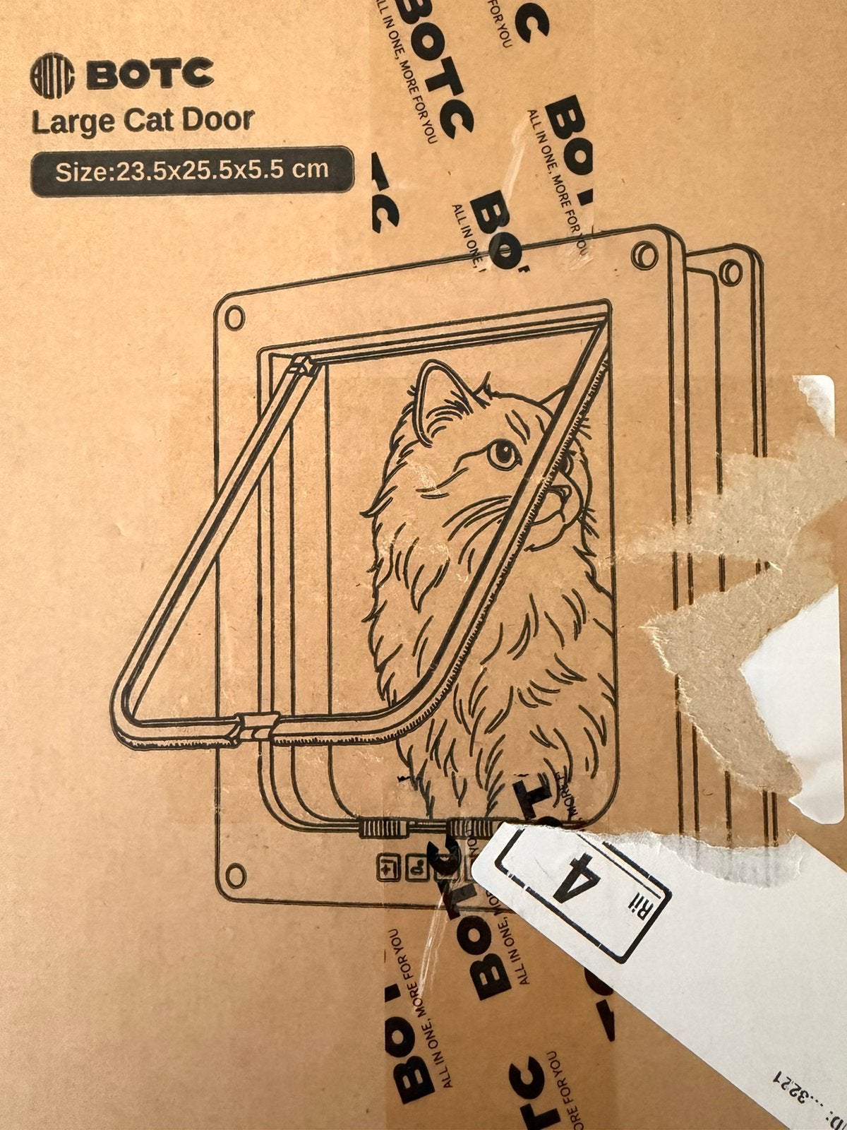 Katten of hondenluik nieuw in doos, Ophalen of Verzenden, Nieuw