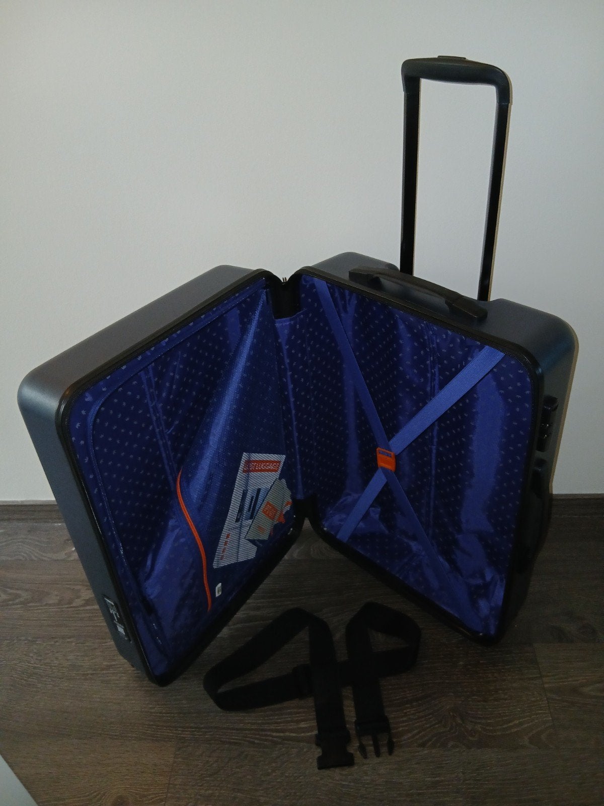 Reiskoffer Princess traveller, Gebruikt, Hard kunststof, 45 tot 55 cm, Ophalen